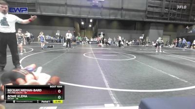 52 lbs Cons. Round 3 - Beckam Nieman-Bard, Millard South vs Bowe Klema, Beloit