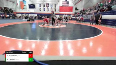 130 lbs Semifinal - Karen Canchola, Morton vs Kira Cailteux, Minooka