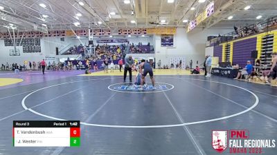 172 lbs Round 3 - Jed Wester, PINnacle Wrestling vs Toren Vandenbush, Askren Wrestling Academy