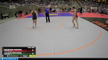 132 lbs Semis & 1st Wrestleback (8 Team) - MacKenzie Shearon, Redmond vs Madison Meeuwsen, Scappoose