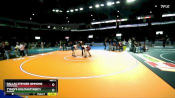 175 lbs Cons. Round 3 - Tymofii Holoviatynskyi, Mariner vs Dallas Stryker Simmons, White River