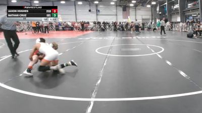 88 lbs Round 2 - 10:45am Saturday - Nathan Cruz, Oklahoma Elite vs Jaxon Hughes, Backyard Brawlers