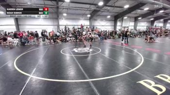 142-143 lbs Round 2 - Kaiden Lemer, Windsor vs Noah Simkin, Natrona County