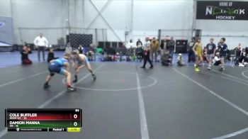 84 lbs Round 3 (4 Team) - Damion Manna, 4M vs Cole Buffler, River WC