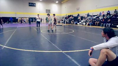 132 - 144 lbs Round 4 - Landon Jennings, Thoroughbred Wrestling Academy vs Rowin Bush, Unattached