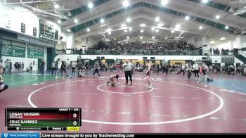 105 lbs Cons. Round 4 - Cruz Ramirez, Meridian vs Logan Vaughn, Fruitland