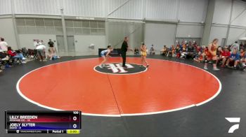 100 lbs Placement Matches (16 Team) - Lilly Breeden, Missouri Ice vs Joely Slyter, Idaho