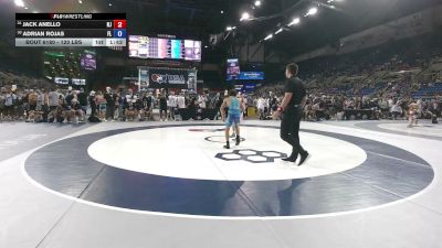120 lbs Cons. Rd Of 32 - Jack Anello, New Jersey vs Adrian Rojas, Florida