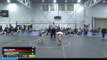 60 lbs Round 3 (4 Team) - Gabriel Brodsky, Vougars Honors vs Billy Tracey, Warhawks