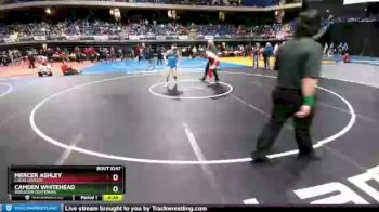 5A - 138 lbs Cons. Round 2 - Camden Whitehead, Burleson Centennial vs Mercer Ashley, Lucas Lovejoy