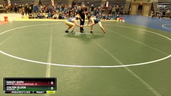215 lbs Finals (8 Team) - Hailey Goth, STMA (St. Michael/Albertville) vs Colten Kloos, Minneota