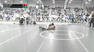 120 lbs Consi Of 32 #2 - Joshua Shin, MA vs Shane Ito, CA