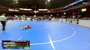 142 lbs Round 2 - Armenta Ryder, Bear Wrestling Club vs Hali Gabel, Payson Wrestling