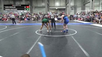 170 lbs Semifinal - Sienna Martinez, Southwest Timberwolves vs Koda Moeller, Rock Creek