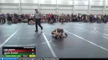 76 lbs Finals (2 Team) - Joey Sesock, Highland vs Shamil Islamov, OMP
