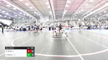 132 lbs Rr Rnd 4 - Hayden Myers, Mayo Quanchi vs Jack Nauta, Iron Horse White