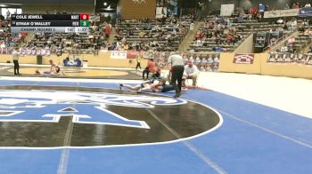 165 lbs Champ. Round 2 - Cole Jewell, Martin County High School vs Ethan O`Malley, Paducah Tilghman