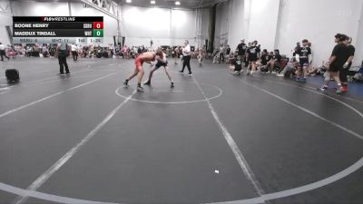 120 lbs Round 1 (6 Team) - Boone Henry, South Side WC Blue vs Maddux Tindall, Whitted Trained