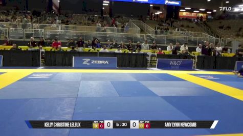 Amy Lynn Newcomb vs Kelly Christine Leleux 2025 Pan Jiu Jitsu IBJJF Championship