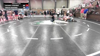 175 lbs Quarterfinal - Zachary Utnehmer, South Effingham Mustang Wrestling Club vs Ignacio Martinez, Icon Wrestling