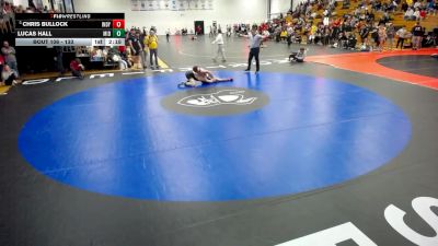 133 lbs Champ. Round 2 - Chris Bullock, Indianapolis vs Lucas Hall, Midway University