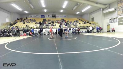 125 lbs Consi Of 8 #2 - Aislynn Karwoski, Tahlequah Girls HS vs Alexis Cox, Pryor HS Girls