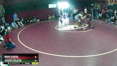 122 lbs Cons. Round 3 - Brady Porter, Silver State Wrestling vs Andrew Williams, Elite Force Wrestling Club