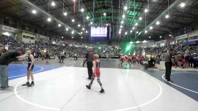 70 lbs Consi Of 16 #2 - Linkin Uriarte, Centauri Middle School vs Weston Smith, Severance Middle School