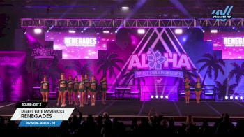 Desert Elite Mavericks - Renegades [2025 L4 Senior - D2 Day 2] 2025 Aloha Grand Nationals