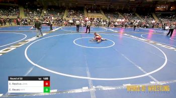 80 lbs Round Of 32 - Evan Restivo, Johny Hendricks Wrestling Academy vs Easton Reyes, Standfast