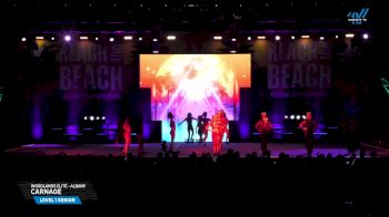 Woodlands Elite - Albany - Carnage [2025 L1 Senior Day 1] 2025 ACDA Reach the Beach All Star Grand Nationals - D1/Worlds