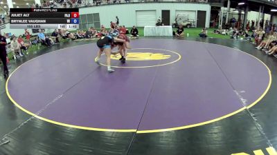 155 lbs Juliet Alt, Pennsylvania Blue vs Brynlee Vaughan, Wisconsin