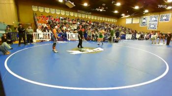 150 lbs Champ. Round 3 - Wyatt Bassett, Bakersfield vs Jayden Butikofer, Livermore