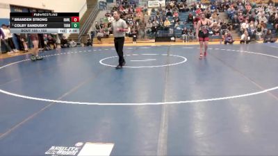 150 lbs Quarterfinal - Colby Sandusky, Torrington vs Branden Strong, Rawlins