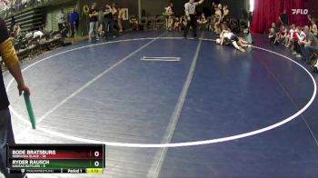 95 lbs Round 2 (6 Team) - Bode Bratsburg, Nebraska Black vs Ryder Rausch, Kansas Rattlers