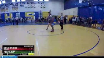 220 lbs Quarterfinal - Jomar Sanchez, Osceola vs HUNTER STIEF, Cypress Creek H S