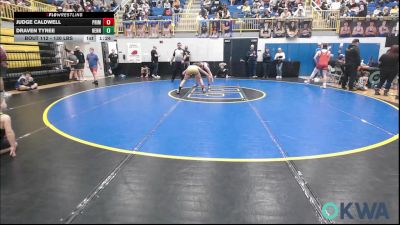 130 lbs Quarterfinal - Judge Caldwell, Prime Wrestling vs Draven Tyree, Hennessey Takedown Club