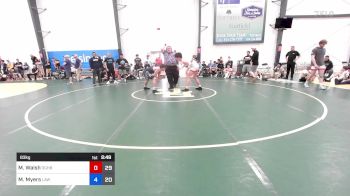 83 kg Rr Rnd 5 - Matthew Walsh, Doughboy vs Macon Myers, LAW