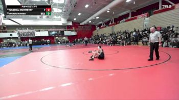 122 lbs Cons. Round 1 - Dante Mares, Maria Carrillo vs Gabriel Northrup, College Park