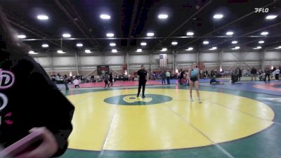 110 lbs Rr Rnd 1 - Elissa Cruz, LTD - GHSE vs Annalise Michael, Maryland Mana Wave - GHSE