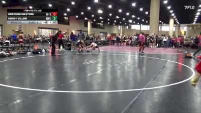 113 lbs Round 4 (6 Team) - Greyson Masters, AR- 15 vs Kenny Villon, Elevation WC
