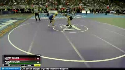 Quarterfinal - Wyatt Clarke, Crete vs Aaron Wilson, Cozad