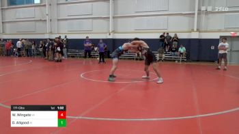 171-C lbs Consi Of 8 #1 - West Wingate, VA vs Denny Allgood, IN