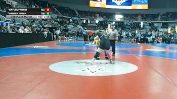 1-5A 235 3rd Place Match - Ameria Fitten, Piedmont vs Kaylee Fannin, Tallassee
