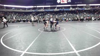110 lbs 3rd Place - Kyson Hemken, King Select Wr Ac vs Olan Garrison, Coweta WC