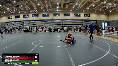 110 lbs Round 4 (8 Team) - Landon Wright, Virginia Patriots vs George Jolley, Kraken