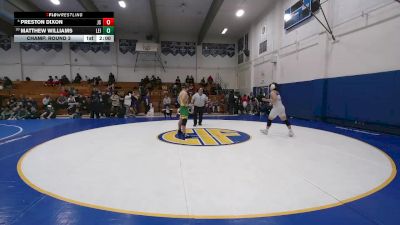 219 lbs Champ. Round 3 - Matthew Williams, Leigh vs Preston Dixon, Junipero Serra