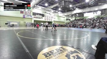 130 lbs 3rd Place Match - Faith Call, El Camino Real vs Emily Cardona, MONROE