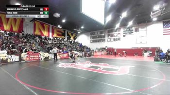 150 lbs Cons. Round 3 - Ivan Bon, Arroyo vs Markus Prothais, Valenicia (Santa Clarita)