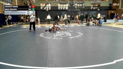 91-98 lbs Round 2 - Beau Phillips, Northside Wrestling Club vs Hudson Ferris, Syracuse Titans Wrestling